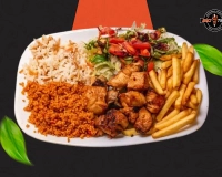 Assiette chicken jaune