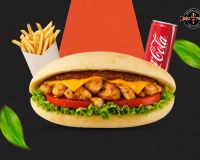 Menu sandwich escalope