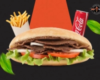 Menu sandwich kebab