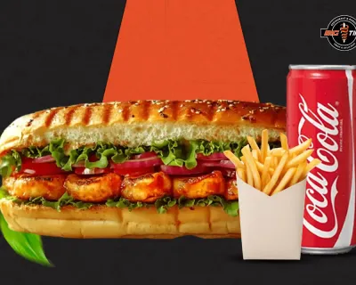 Menu sandwich authentique