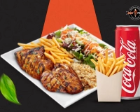 Menu assiette escalope