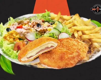 Assiette cordon bleu