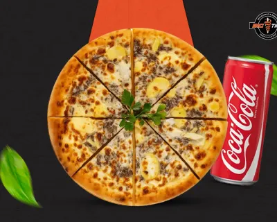 Menu pizza mexicaine